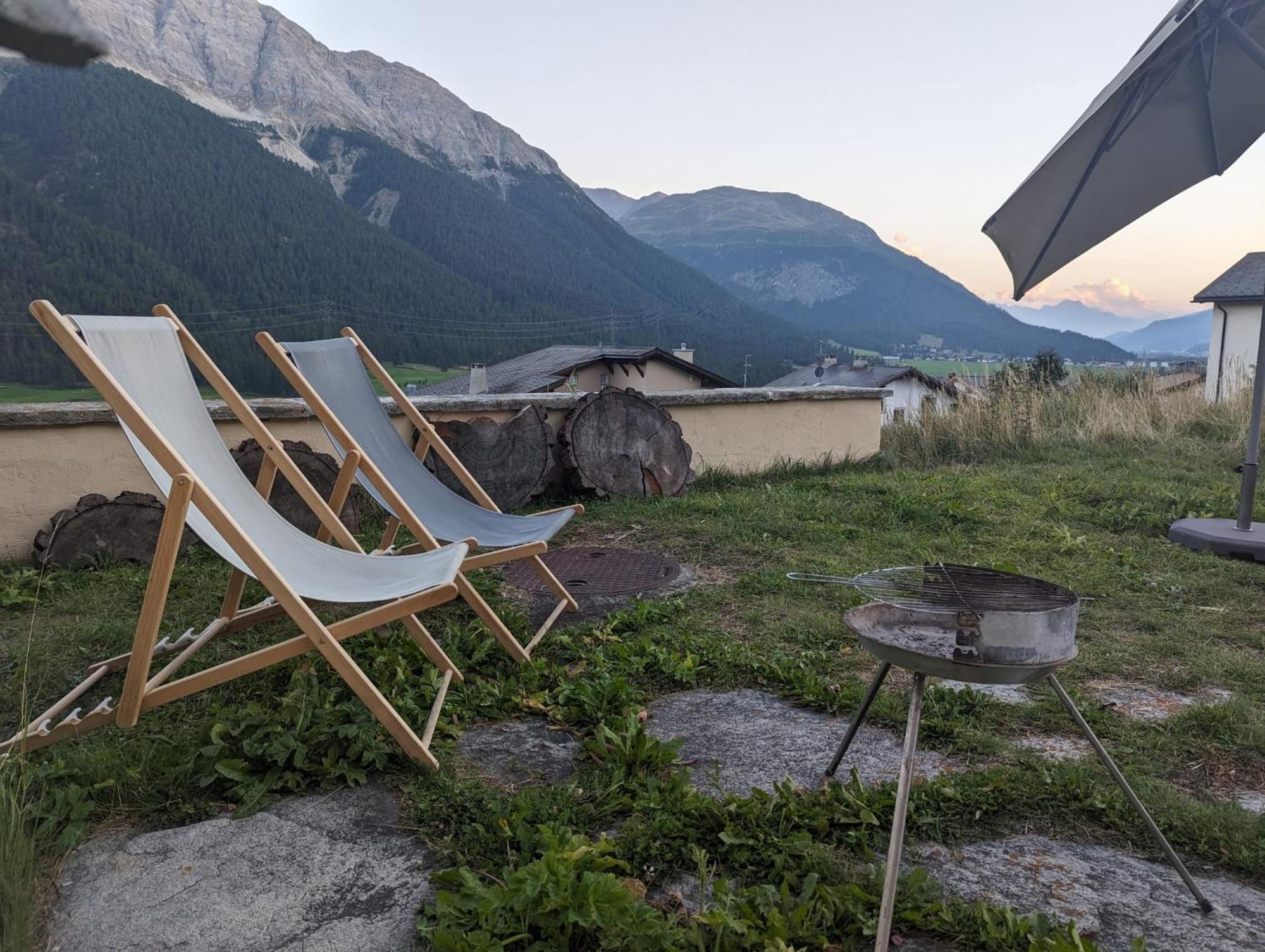 Villa Bochert Zuoz Buitenkant foto